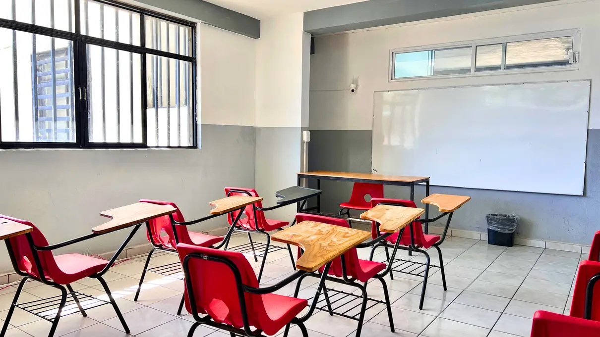 Aula climatizada del Instituto Torre Fuerte