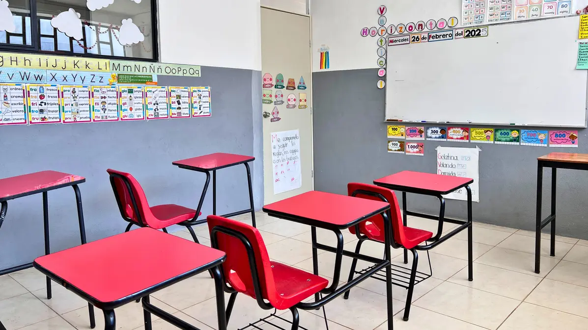 Salón de primaria del Instituto Torre Fuerte