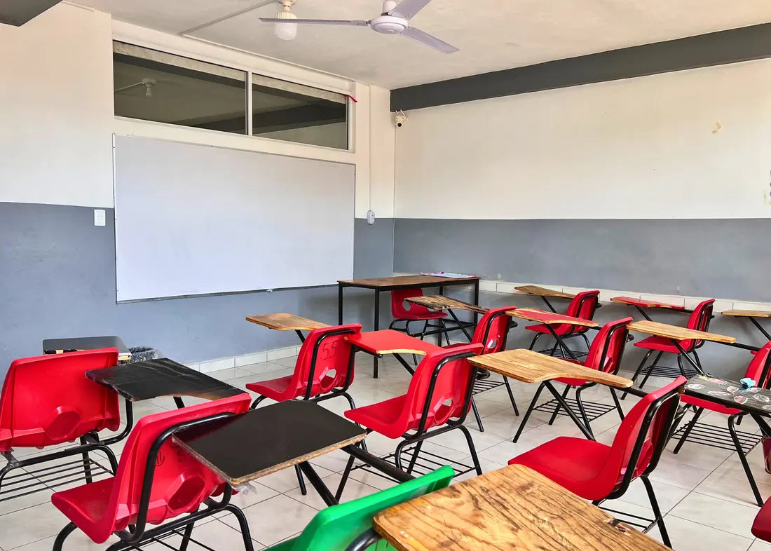 Salón de secundaria del Instituto Torre Fuerte